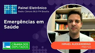 Painel Eletrônico - Deputados vão debater amanhã leis sobre emergências em saúde- 25/09/2023