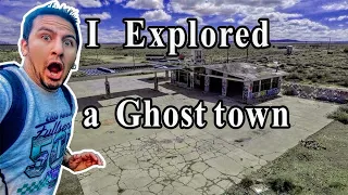 Exploring the CREEPY GHOST TOWN of Two Guns, Arizona