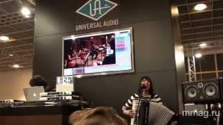 mmag.ru on Musikmesse 2013: Universal Audio Apollo 16 Presentation by Fab Dupont