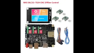 MKS DLC32 v2 32 ビット GRBL オフライン コントローラ TS35 R LCD ディスプレイ CNC3018 MAX PRO アップグレードキット cnc 用