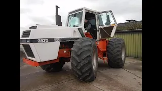 1977 Case 2870 300 HP on 30.5-32 singles @ HappyOldIron Antique tractors in Belgium