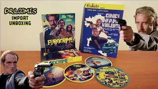 "EUROCRIME COLLECTION" (4 Blu-ray Poliziotteschi) + "Cinici,Infami e Violenti"(Bloodbuster)