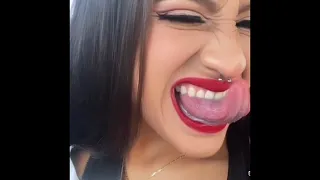 Women With The Longest Tongue