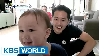 Super Uncle is here! William gets to meet Steven Yeun! [The Return of Superman / 2017.08.27]
