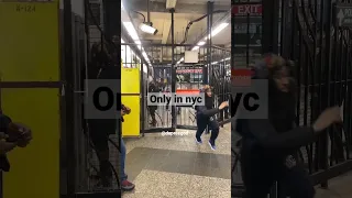Only In NYC #youtubeshorts #shortsfeed #dupreegod #rap #nyc #newyork  #newyorkcity #brooklyn