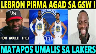 JUST IN: LeBron "PIRMA" Agad sa WARRIORS! matapos UMALIS sa LAKERS RECRUIT ni DRAYMOND GREEN