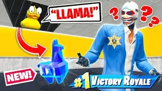 LLAMA STEALING! *PROP HUNT* Game Mode! in Fortnite