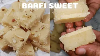 YUMMY! Homemade Barfi With Semolina & Cottage Cheese #barfirecipe #dessertrecipe