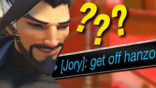 When you accidentally tell the WORLDS BEST HANZO to swap