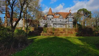 exploring Tilstone House.  abandoned mansion in Tarporley