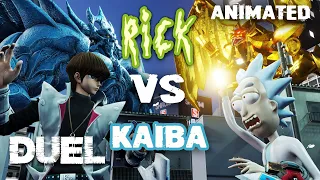 RICK Sanchez Duels KAIBA For OBELISK In YuGiOH Rick & Morty (PART 1)