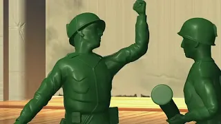 Toy Story - Green Army Men Chant Scene (Widescreen)