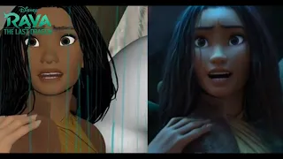 The Druun close in animation process | Raya and the Last Dragon