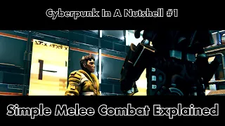 Simple Melee Combat Explained | Cyberpunk Red in a Nutshell #1