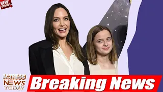 Angelina Jolie collaborating with daughter Vivienne on The Outsiders musical.