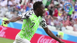 World Cup: Musa's double downs Iceland as Nigeria come alive