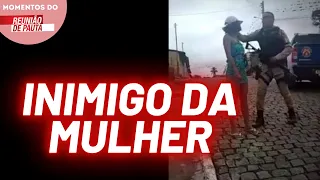 Policial agride mulher na Bahia | Momentos do Reunião de Pauta