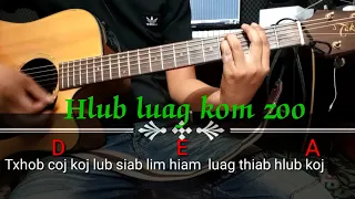 Hlub luag kom zoo - Guitar cover