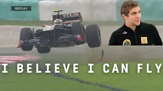 Life is short, Vitaly Petrov is flying... (2011 Malaysia)