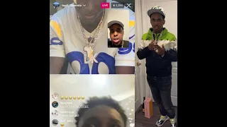 TOP5 SNATCHES LIL BERATE CHAIN AND GOES LIVE WITH HIM (Heated Argument)