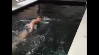 La piscine de Christiano Ronaldo