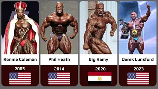 All winners of Mr  Olympia 1956 - 2023! 🏆🔥 ( Finals Posing Routine )