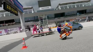 Worldrecord from Austria Scooter stuntman