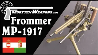 Frommer Pistolen-MG Model 1917: A Crazy Villar Perosa Copy