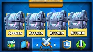 LEGENDÄRE KÖNIGSTRUHE, GLÜCKSTRUHE UND BLITZTRUHE GRATIS BEKOMMEN? Clash Royale deutsch