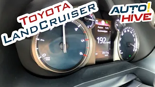 Tachovideo Toyota Land Cruiser 2.8 D-4D AT 0-100 kmh kph 0-60 mph Beschleunigung Acceleration