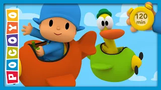 🛩 POCOYO AND NINA - Travel by plane |120 minutes| ANIMATED CARTOON for Children | FULL episodes