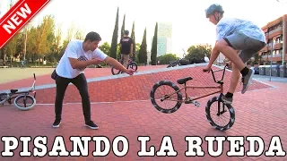 ENSEÑO UN NUEVO TRUCO DE BMX A MI HERMANO - Intenta el Footjam Whip!!