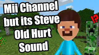 Mii Channel Music but its Steve from Minecraft