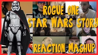 Rogue One: A Star Wars Story - Official Teaser Trailer - Reactions Mashup