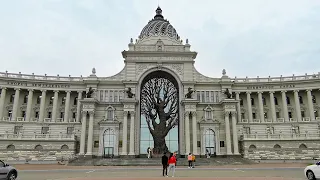 Walking in Kazan. Around the Kremlin. Palace of Farmers |4K| - Spring (April 25, 2023)