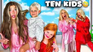 BABYSiTTiNG My 10 SiBLiNGS For a DAY! *GONE WRONG* 😳