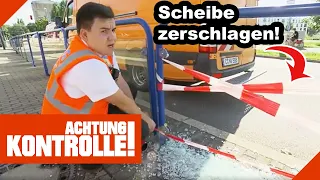 "Vandalismus ist an der Tagesordnung!" Glasscheibe EINGESCHLAGEN! |2/2| Kabel Eins Achtung Kontrolle
