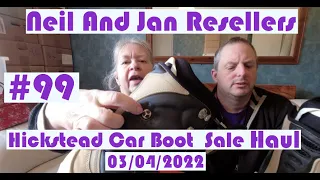 Neil and Jan Resellers hickstead car boot sale 3rd april show and tell #99