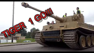 TIGER 131 TANK DRIVE The Only Working Tiger Tank  - BOVINGTON 2017