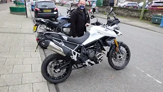 Triumph Tiger 900 Rally Pro in White - First Reactions on Delivery