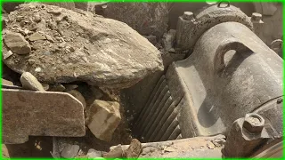 🔝Best💆ASMR👹Giant🗿REBEL Crusher🛠️🪨💨 Hazemag IMPACT CRUSHER🔨JAW Crusher in Action🛠️🔨Rebel jaw crusher