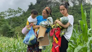 The single mother was helpless when her child was sick and receved held from kind neighbors