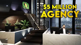 GTA Online: $5,000,000 Agency Customization! - The Contract Update DLC