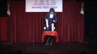 Magic Wine Trick - Magician Matias Letelier - Magic & Wine