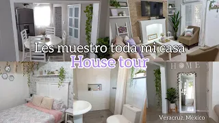 Así es mi CASA🏡 después de remodelaciones🙌 House tour casa pequeña