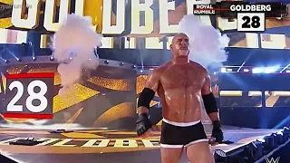 Goldberg returns - WWE Royal Rumble 2019