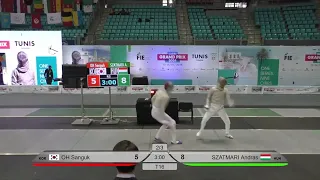 Tunis Grand Prix 2024 SMS - L16 - Oh Sanguk KOR v Andras Szatmari HUN