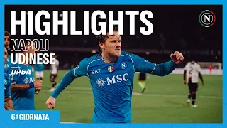 HIGHLIGHTS | Napoli - Udinese 4-1 | Serie A 6ª giornata