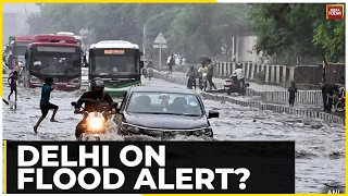 Flood Alert For Yamuna, Threat To Delhi As Yamuna River To Breach Danger Mark By Tuesday| Delhi Rain