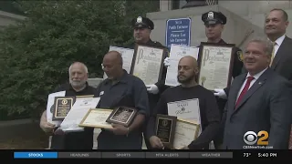 5 Heroes Honored For Lifting Car To Save Baby, Mother In Yonkers